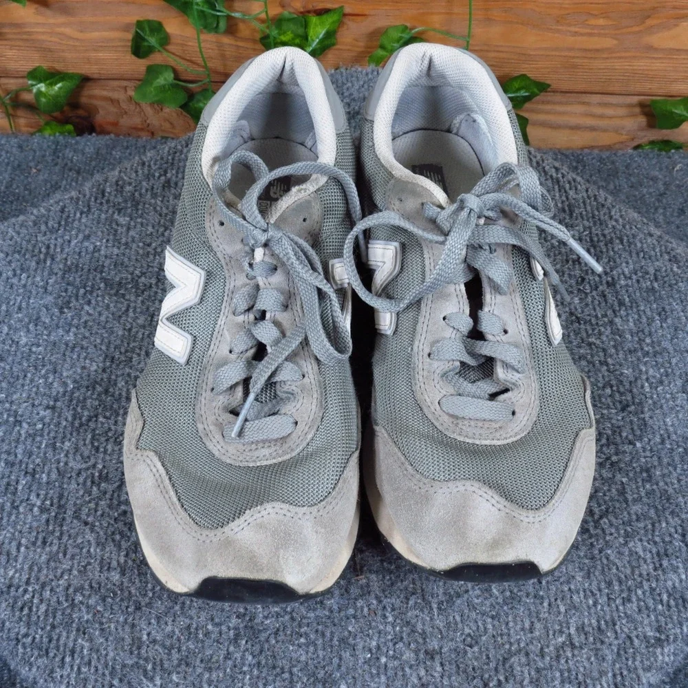 New Balance 515 v3 Women Sneaker Size 8.5 Running Walking Gray Suede Mesh